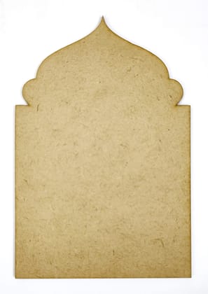 Brand Zero Plain MDF Diy Jharokha Base - Single Base Layer - Design BZJSBL10015 - Select Your Preference Of Size & Thickness