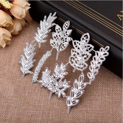 Brand Zero Die - 8 Set Floral Leaves Metal Cutting Dies 10.6 x 9.6 CM Brand Zero Die - 8 Set Floral Leaves Metal Cutting Dies 10.6 x 9.6 CM