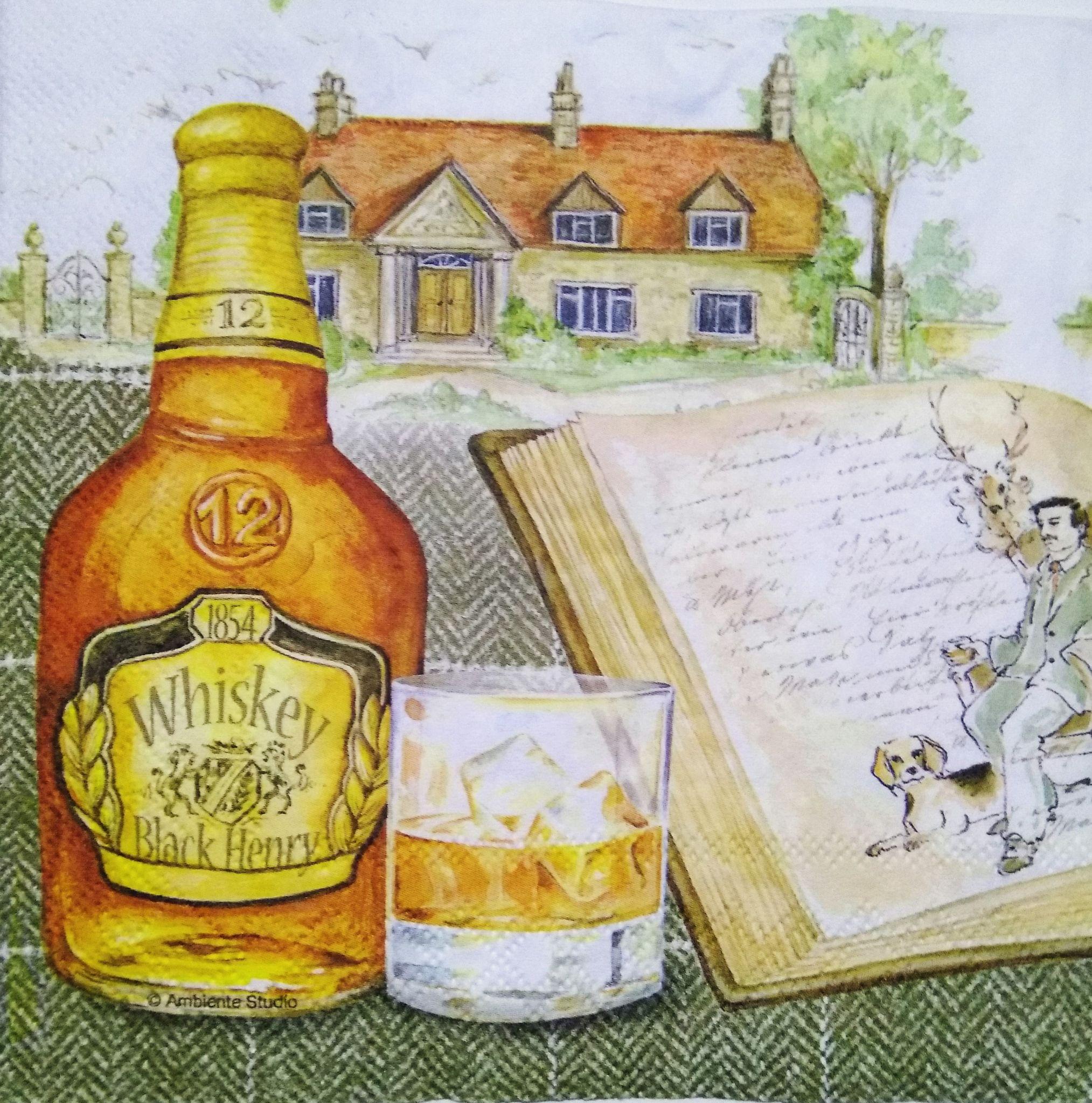 Decoupage Napkin / Tissue papers - Scottish