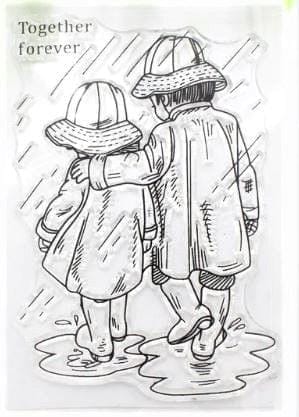 Clear Stamps Imported - Together Forever 6cm * 9cm
