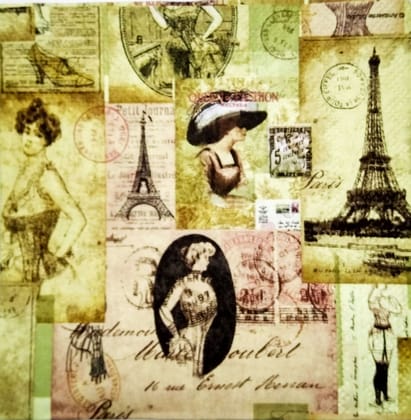 Decoupage Napkin / Tissue papers - 25cm*25cm - GT3198