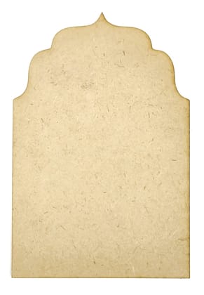 Brand Zero Plain MDF Diy Jharokha Base - Single Base Layer - Design BZJSBL10006 - Select Your Preference Of Size & Thickness