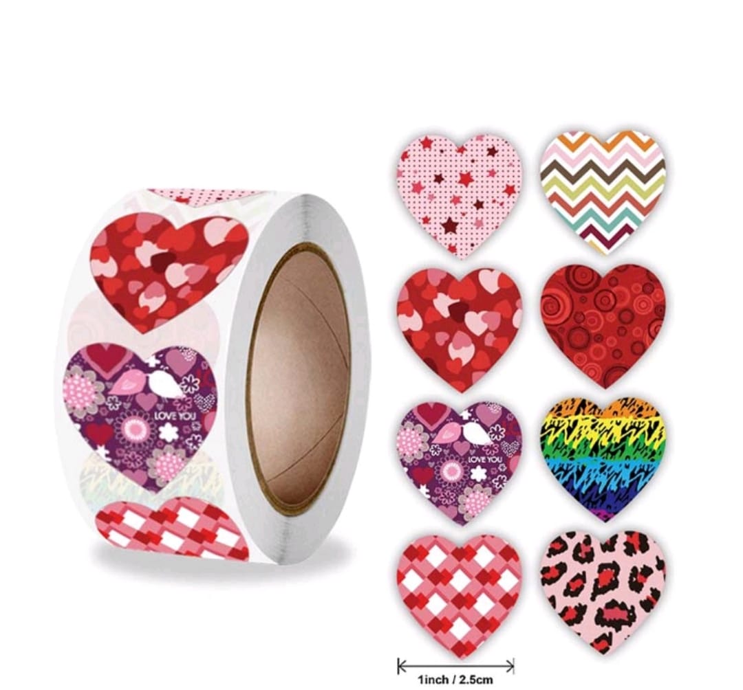 Love You Stickers - Design 2