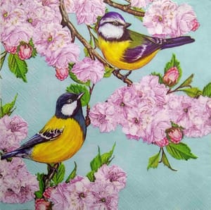 Decoupage Napkin / Tissue papers - 33cm by 33cm - GT2125