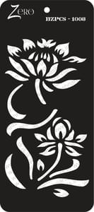 Brand Zero Pratibimb Craft Stencil - Code: BZPCS-1008