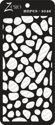 Brand Zero Pratibimb Craft Stencil - Code: BZPCS-1046 - Select Your Preferred Size