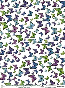 Brand Zero Premium Quality Decoupage Paper Pack of Two - Design Code: BZPQDP10053