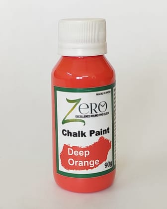 Brand Zero Chalk Paint - Deep Orange