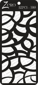 Brand Zero Pratibimb Craft Stencil - Code: BZPCS-1068 - Select Your Preferred Size