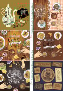 Brand Zero Pratibimb Transfer Sheets - Coffee