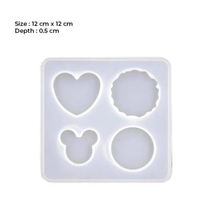 Rakhi Mould / Magnet Mould / Pop Socket / Pendent Mould - Design 4