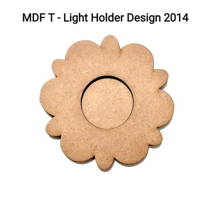 Brand Zero MDF Tea Light Holder Double Layer - Design BZMDFTEALHDDL2014 Brand Zero MDF Tea Light Holder Double Layer - Design BZMDFTEALHDDL2014