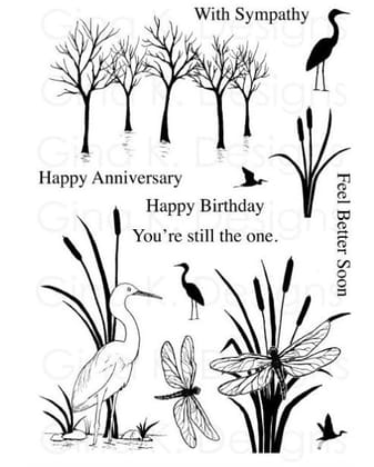 Clear Stamps Imported - Feel Better Soon With Sympathy 11cm * 16cm