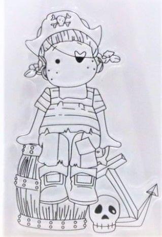 Clear Stamps Imported - Lovely Girls Design 13 - 9cm*6cm