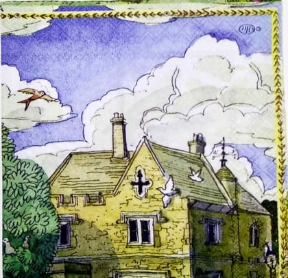 Decoupage Napkin / Tissue papers - 25cm*25cm - GT3232