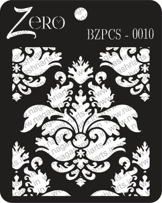 Brand Zero Pratibimb Craft Stencil - Code: BZPCS-0010 - Select Your Preferred Size