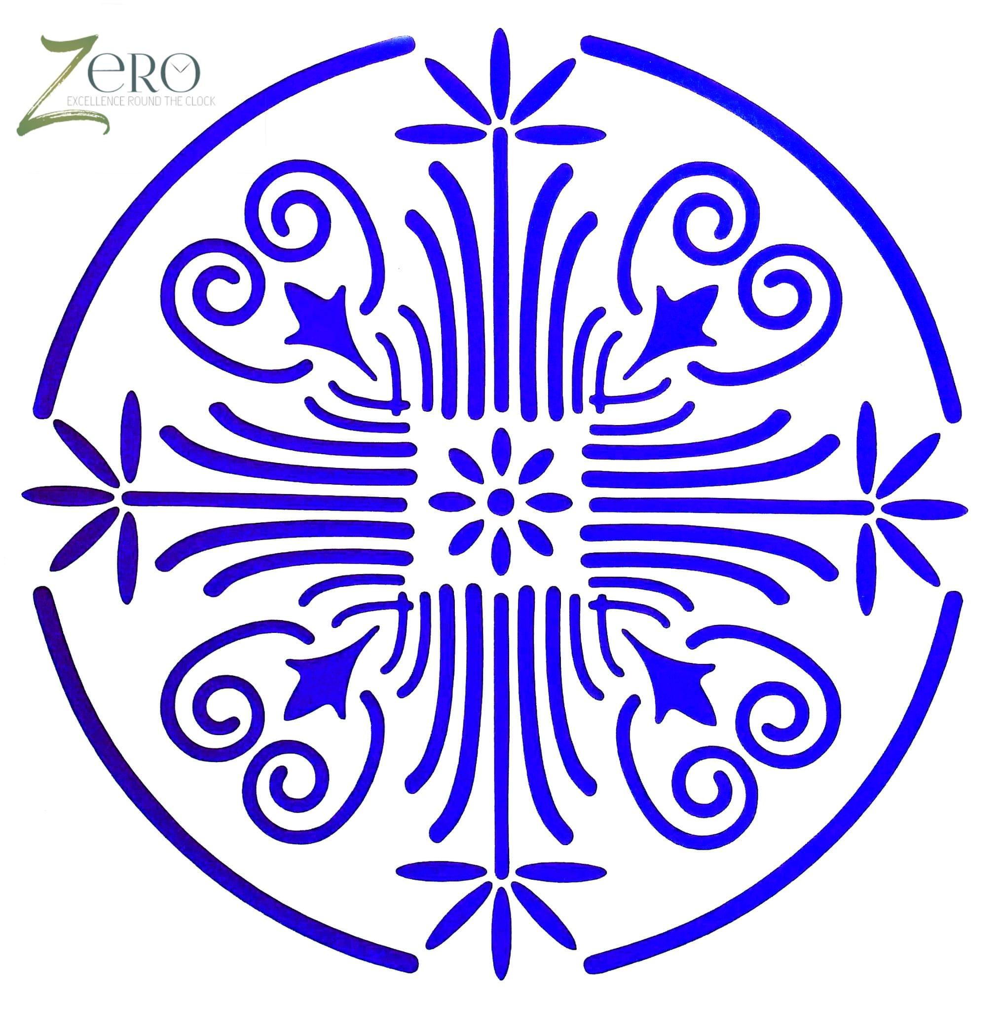 Imported Stencils- 5"*5"- Floral Graphic Mandala Design Background 13