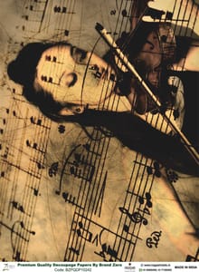 Brand Zero Premium Quality Decoupage Paper Pack of Two - Design Code: BZPQDP10242