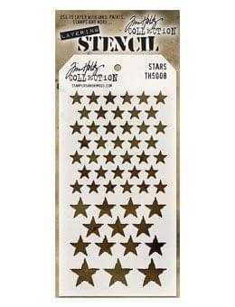 Tim holtz stencil -  Stars