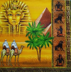 Decoupage Napkin / Tissue papers - 33cm by 33cm - Egypt 1