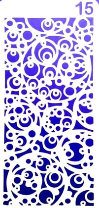 Imported Stencils- 4"*8"- Design 15