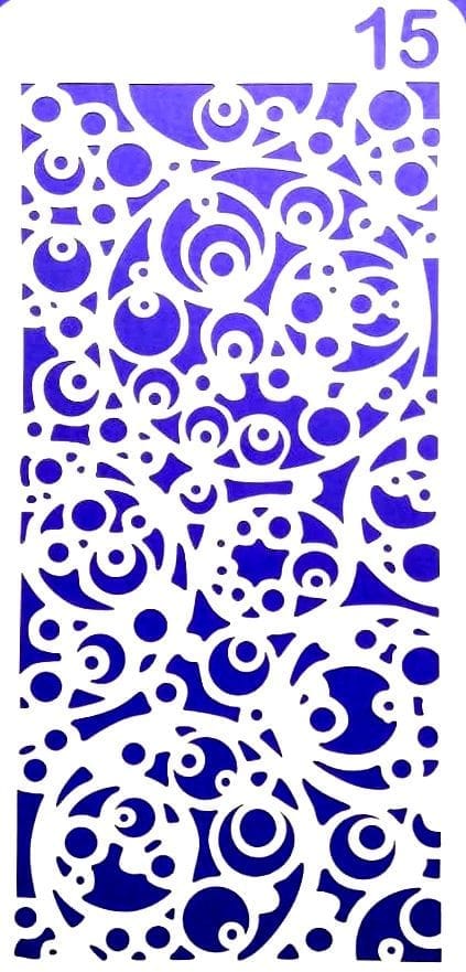 Imported Stencils- 4"*8"- Design 15