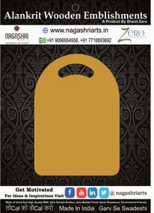 Brand Zero MDF Chopping Board Design 114 - Select Your Preference Of Size & Thickness