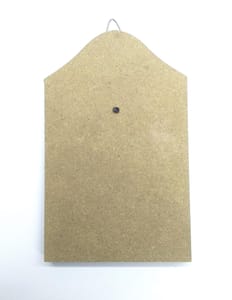 Hut Shape Clock Base Small Size -  MDF