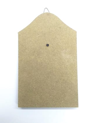 Hut Shape Clock Base Small Size -  MDF