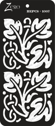 Brand Zero Pratibimb Craft Stencil - Code: BZPCS-1007