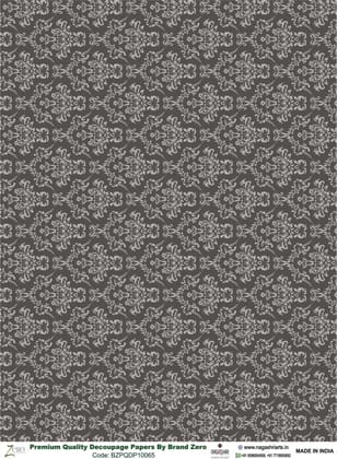 Brand Zero Premium Quality Decoupage Paper Pack of Two - Design Code: BZPQDP10065