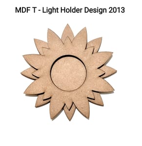 Brand Zero MDF Tea Light Holder Double Layer - Design BZMDFTEALHDDL2013