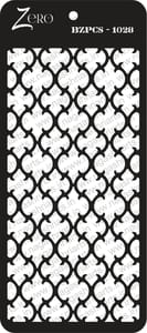 Brand Zero Pratibimb Craft Stencil - Select Your Preferred Size - Code: BZPCS-1028