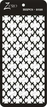 Brand Zero Pratibimb Craft Stencil - Select Your Preferred Size - Code: BZPCS-1028