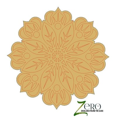 Brand Zero Pre Marked MDF Base - Mandala Design 6 - Select Your Preference Of Size & Thickness Brand Zero Pre Marked MDF Base - Mandala Design 6 - Select Your Preference Of Size & Thickness