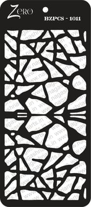 Brand Zero Pratibimb Craft Stencil - Code: BZPCS-1011