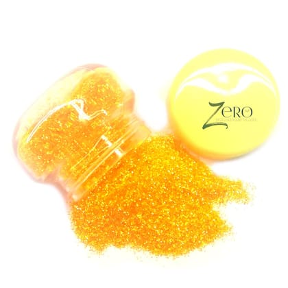 Brand Zero - Fluorescent Orange Sparkling Dust - 15 Gms Jar