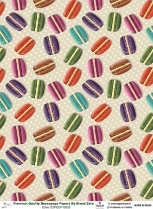 Brand Zero Premium Quality Decoupage Paper Pack of Two - Design Code: BZPQDP10232