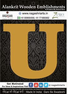 Brand Zero Alphabets, Numbers, Monograms - Upper Case U - CLBBT Font - Select Your Preference Brand Zero Alphabets, Numbers, Monograms - Upper Case U - CLBBT Font - Select Your Preference