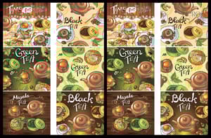 Brand Zero Luxury Speciality Decoupage Paper - Tea Time Brand Zero Luxury Speciality Decoupage Paper - Tea Time