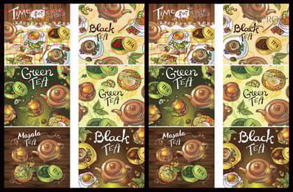 Brand Zero Luxury Speciality Decoupage Paper - Tea Time