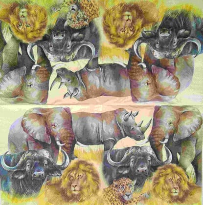 Decoupage Napkin / Tissue papers - GT1797