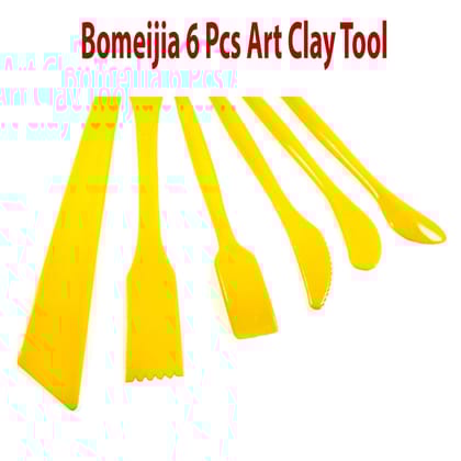 Bomeijia Art Clay Tool Set of 6 In Orange
