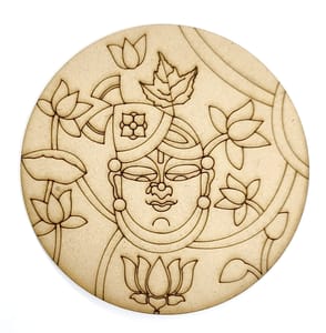 Brand Zero Pre Marked MDF Base - Design 2004 - Select Your Preference Of Size & Thickness