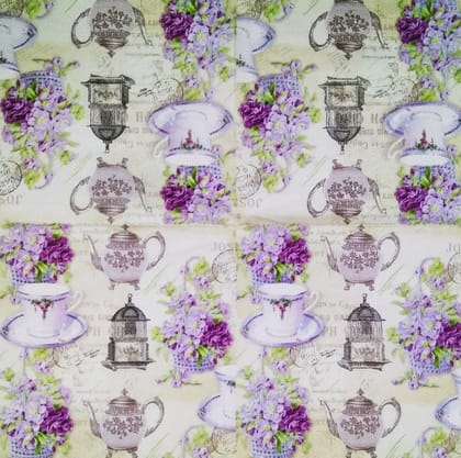 Decoupage Napkin / Tissue papers - 33cm by 33cm - GT1008