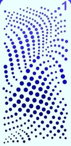 Imported Stencils- 4"*8"- Design 1