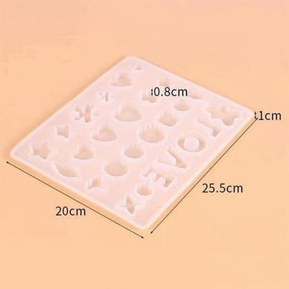 Brand Zero Silicon Mould - Love Emblishments