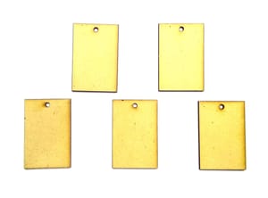 Brand Zero MDF Rectangle Pendant Base - Pack of 5 Pcs