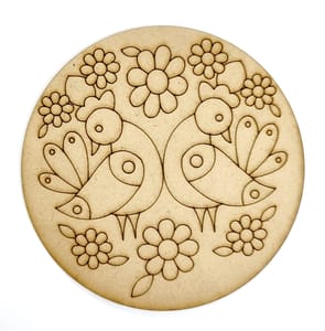 Brand Zero Pre Marked MDF Base - Design 2025 - Select Your Preference Of Size & Thickness