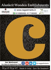 Brand Zero Alphabets, Numbers, Monograms - Lower Case C - CLBBT Font - Select Your Preference